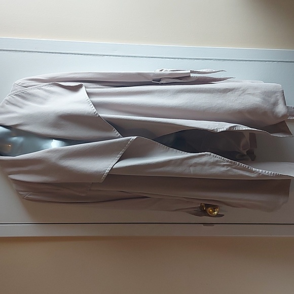 Club Monaco Ladies Trench Coat size Large - Picture 2 of 6